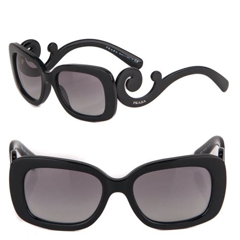 black prada baroque sunglasses|prada baroque style sunglasses.